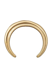 Donna Karan Gold-Tone Molten Multi-Row Necklace