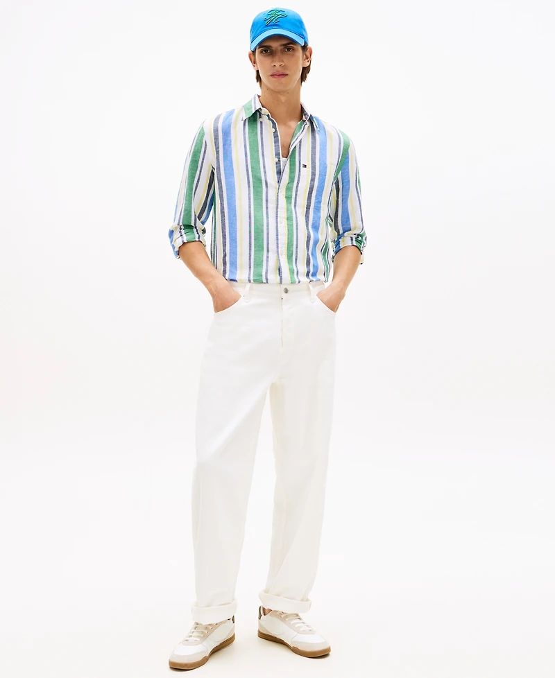 Tommy Hilfiger Men's Country Club Rugby Long-Sleeve Sweatshirt