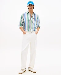 Tommy Hilfiger Men's Country Club Rugby Long-Sleeve Sweatshirt