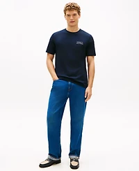 Tommy Hilfiger Men's Brand Love Embroidered Logo Crewneck T-Shirt