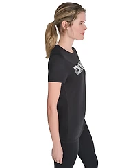 Dkny Sport Women's Foil Logo T-Shirt