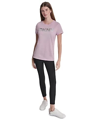 Dkny Sport Women's Foil Logo T-Shirt