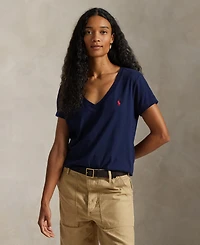 Polo Ralph Lauren Women's V-Neck Short-Sleeve T-Shirt