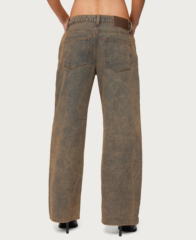 Edikted Women's Ace Relaxed Jeans