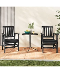 Gymax 7 Pieces Patio Dining Set Outdoor Hdpe Weather Resistant Table & Chairs