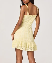 Astr the Label Women's Kelley Sweetheart Neck Dress