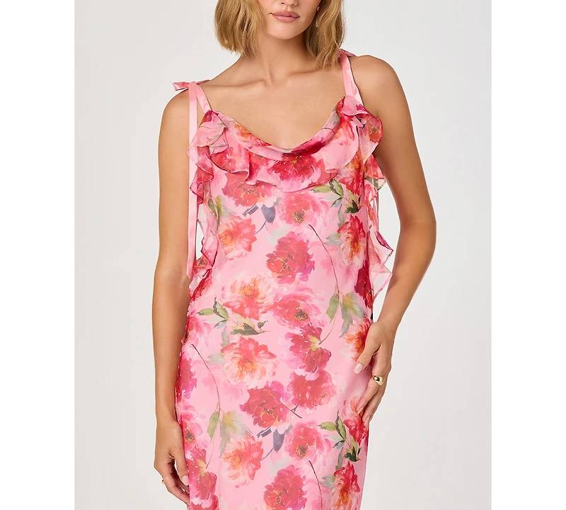 Astr the Label Women's Nissa Round Neck Dress