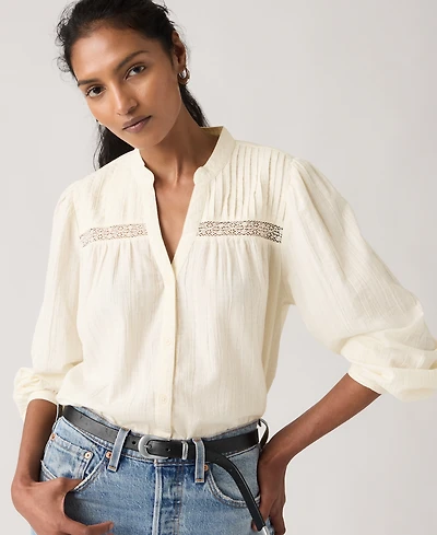 Levi's Women's Madeline Long-Sleeve Top