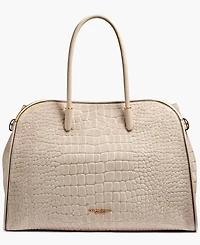 Donna Karan New York Satin Croco Extra Large Tote Bag