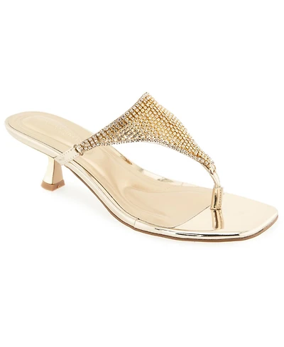 Christian Siriano Women's Imay Kitten Heel Sandal