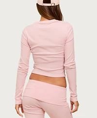 Edikted Women's Ivanne Long Sleeve T Shirt