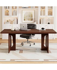 gaomon 71" Long Dining Table for 6-10 People