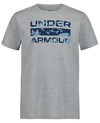 Under Armour Boys' 8-20 Stacked Logo Short-Sleeve T-Shirt
