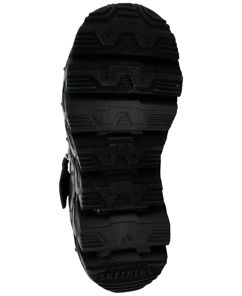 Skechers Little Kids Mega-Flex Lite - Tuff Toolz Fastening Strap Casual Sneakers from Finish Line