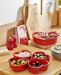 Peugeot Appolia Ceramic 5.25" Heart Ramekins