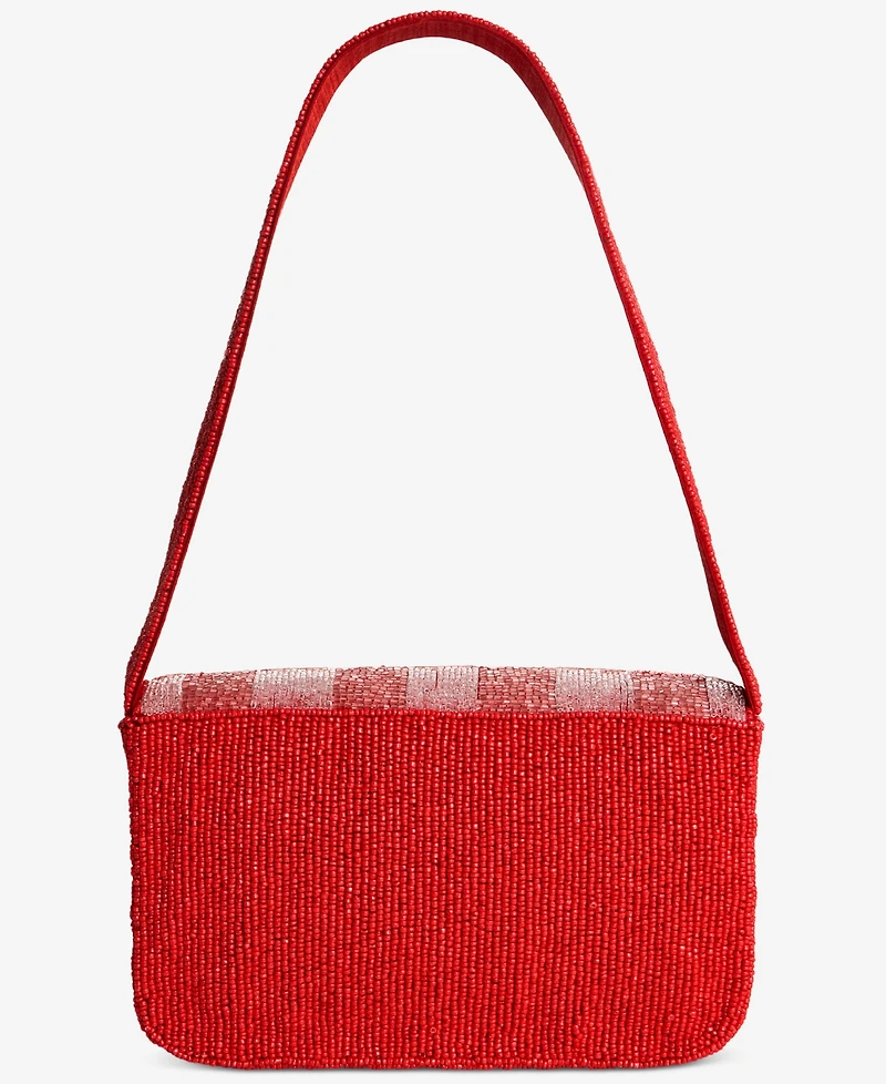 On 34th Hand Beaded Shoulder Bag