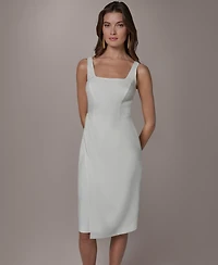 Donna Karan New York Women's Square Neck Sheath Dress