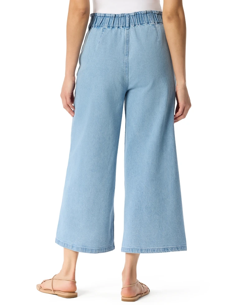 Gloria Vanderbilt Women's Wide-Leg Crop Pants