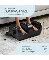 LifePro Shiatsu Foot Massager with Heat – Deep Kneading Electric Massage for Feet, Ankles, Calves & Legs