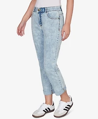 Ruby Rd. Plus Comfort Waist Stretch Denim Girlfriend Jeans