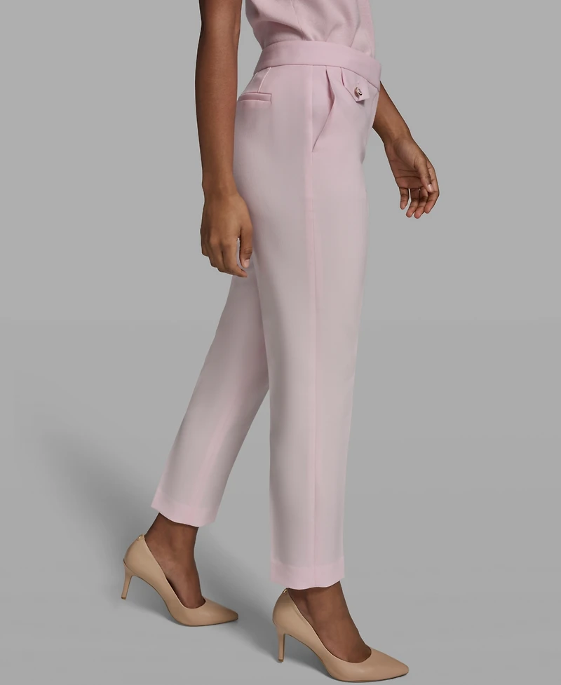 Karl Lagerfeld Paris Women's Woven Straight Pants