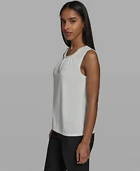 Karl Lagerfeld Paris Women's Crewneck Knit Top