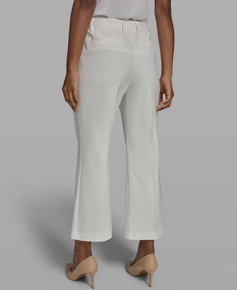 Karl Lagerfeld Paris Women's Woven Ankle Pants