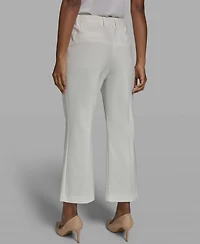 Karl Lagerfeld Paris Women's Woven Ankle Pants