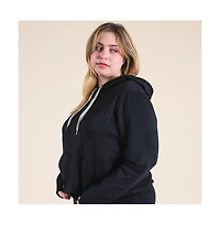 Poplinen Plus Betty Modal Hoodie