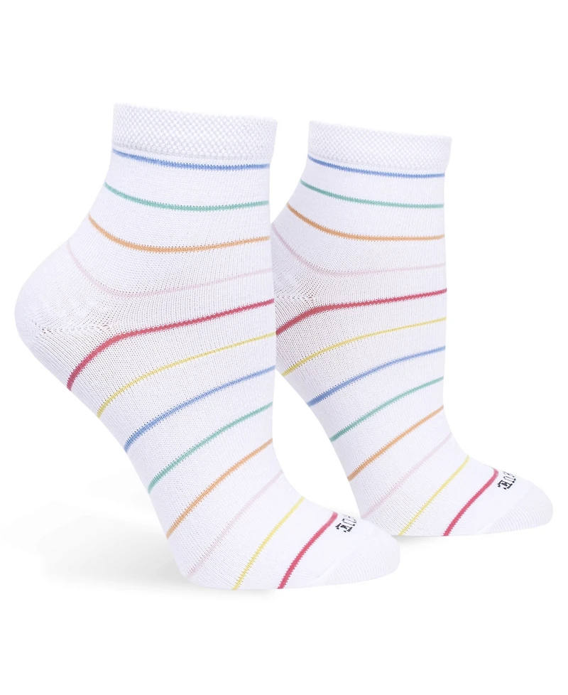 Hue Women's 3 Pack Super Soft Cropped Socks