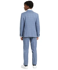 Michael Kors Boys' 8-20 Windowpane Suit, 2-Piece Set