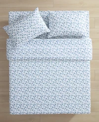 Eddie Bauer Fish Town Toile Temperature Regulating Microfiber -Pc. Sheet Set