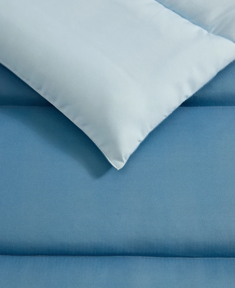 Eddie Bauer Connor Solid Channel Stitch 3-Pc. Comforter Set