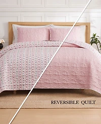 Jessica Simpson Floral Hazel Cherry Blossom 3-Pc. Quilt Set