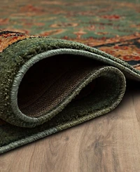 Closeout! Karastan Spice Market Deir Aquamarine 5'3" x 7'10" Area Rug