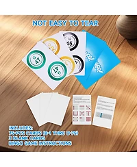 Gse Games & Sports Expert Jumbo Bingo Calling Cards, Plastic Coated Bingo Playing Deck of Cards