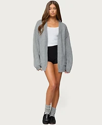 Edikted Women's Julian Oversized Knit Cardigan