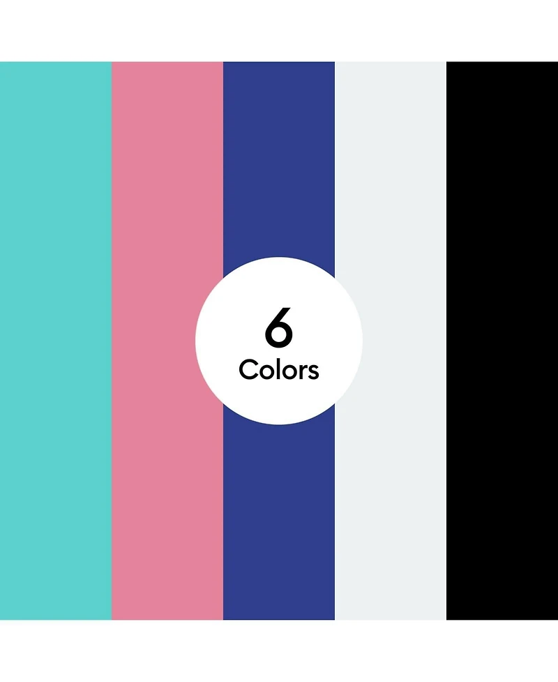 Cricut Joy Xtra Smart Iron-On Matless Heat Transfer Vinyl, Twilight Sampler - 9.5 in x 12 in (6 ct)