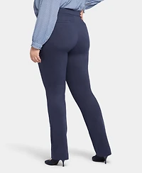 Nydj Plus Slim Trouser Mid-Rise Pants