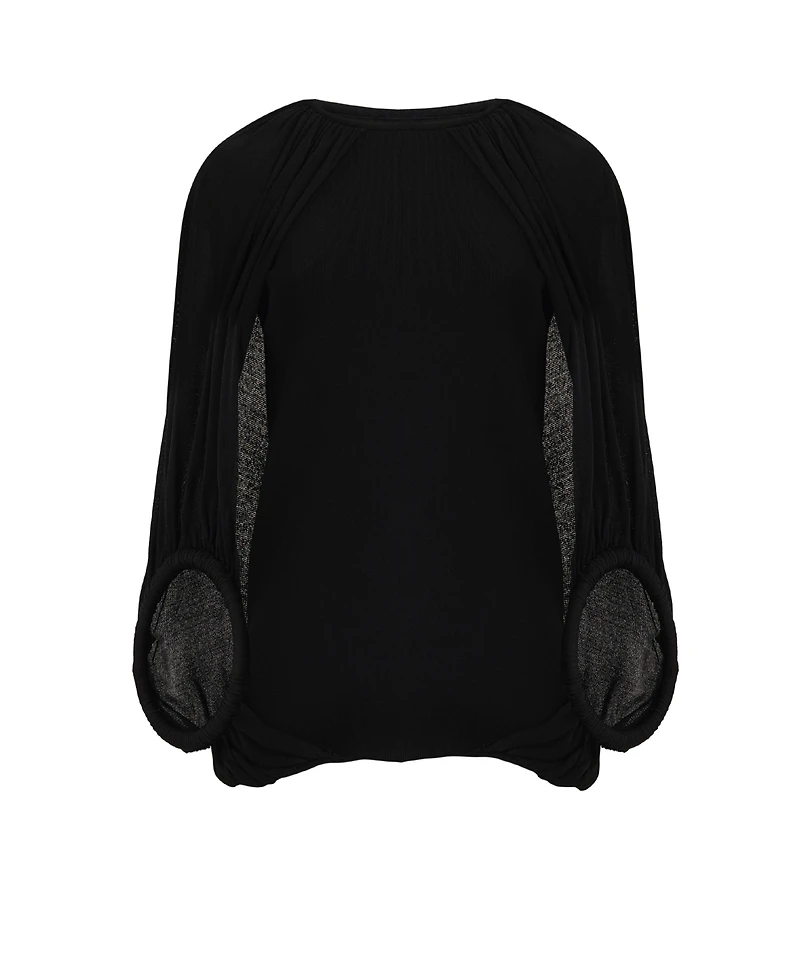 Leem Women's Double-Hoop Knitted Top