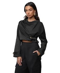 Jluxlabel Womens Next Level Cape Jacket