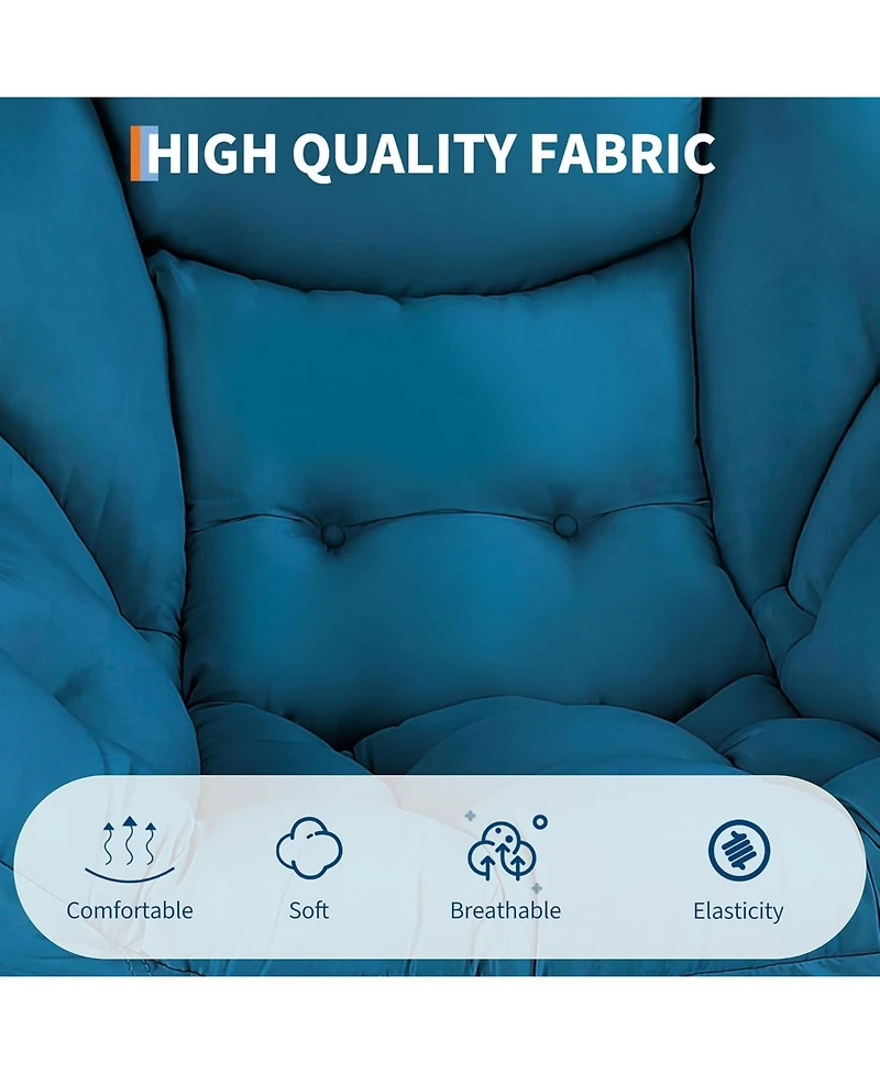 gaomon Large Modern Accent Lounge Armchair