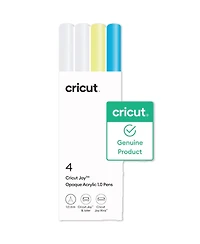 Cricut Acrylic Gel Pens Set, 1.0 mm, 4 Count - For use with Joy & Joy Xtra Machines