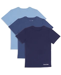 Calvin Klein Little & Big Boys Cotton T-Shirts, Pack of 3