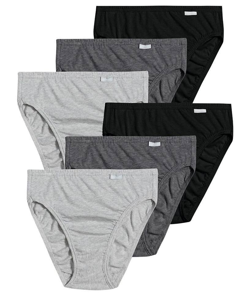 Jockey Women's French Cut Panties, 6-Pack Set