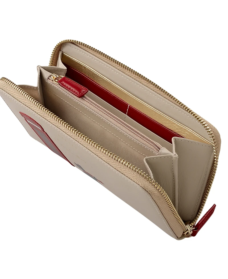 Radley London Christmas Is Calling Mini Zip Around Wallet