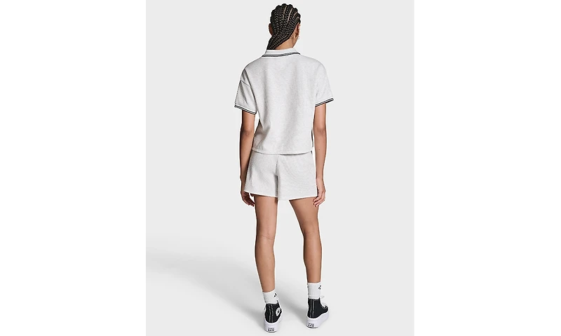 Converse Women's Cropped Waffle Polo