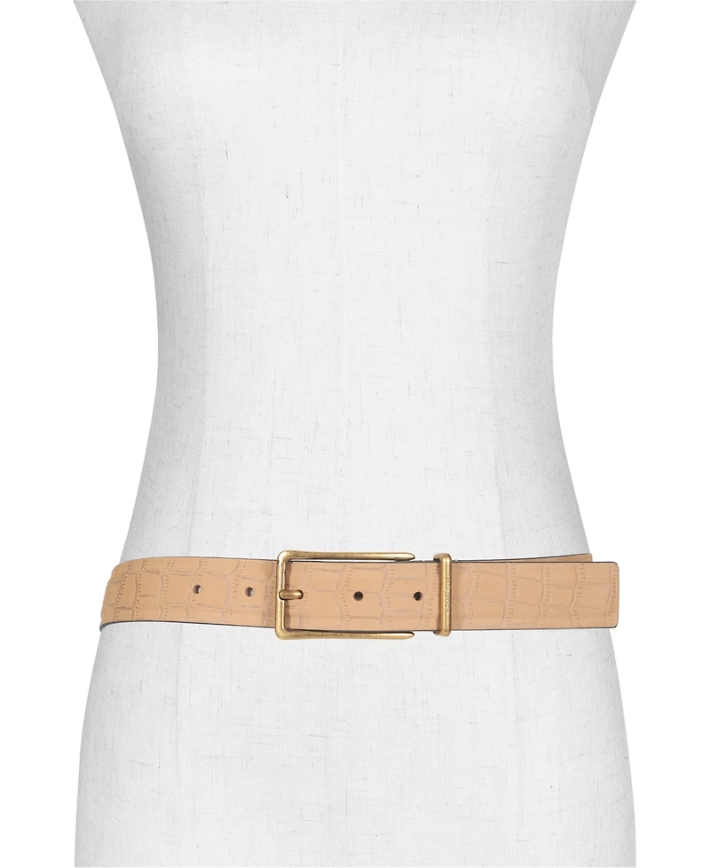 Michael Kors Nubuck Leather Belt