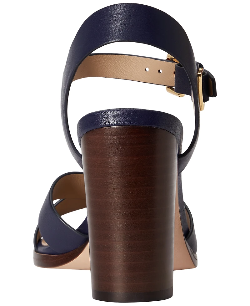 Lauren Ralph Women's Emeryn Block Heel Sandals
