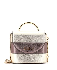 Pre-Owned Chloe Small Aby Lock Bag Leather
